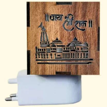 Gojeeva Wooden Jay Shri Ram Kapoor Dani Wooden Incense Holder Set