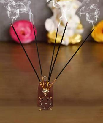 DigiRake Agarbatti Stand - Hanging Wooden Incense Holder