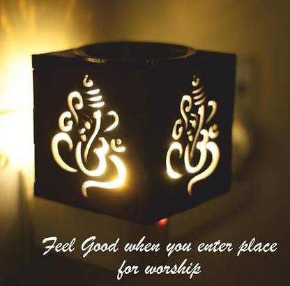 hallo New Stylish and Decorative Wooden Incense Holder For Home Decore (Pack Of 1) Wooden Incense Holder