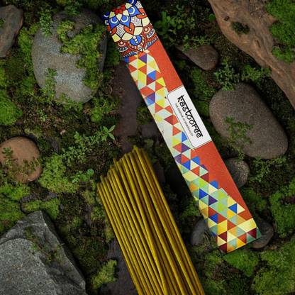 KASTOOREE Golden Mystique Incense Sticks Premium Handmade Agarbatti Meditation