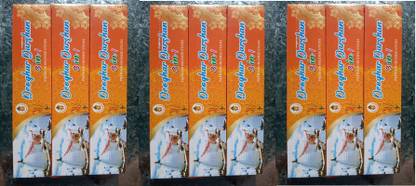 devghar darshan Devghar Dharshan 3 in 1 Incense Sticks (Pack of 9) 3 in 1
