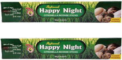 राजकमल Happy Night Mosquito repellent agarbatti/ Macchar Agarbatti अगरबत्ती