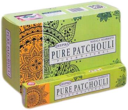Agarbatti Deepika pure patchouli Incense Stick And Free Stand Natural Fragrance Masala Agarbatti