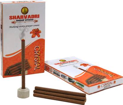 SHARVADRI Best Dhoop Sticks for Pooja | Crystal Fragrance and Mediation use. | Dhup Batti CRYSTAL