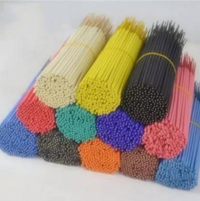 GODSUN Premium agarbatti for temple pooja (100×5=500gm.) Mogra, Rose, Sandal, bharatbasi, jasmine, Incense Sticks