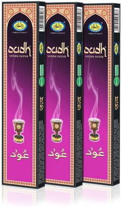 Cycle Pure Oudh Natural Incense Sticks with Sandal, Spicy and Woody Fragrance