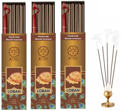 1 Tree Loban Agarbatti Sticks-Incense Sticks-Agarbatti for Pooja-Home Fragrance Loban