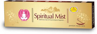 GT Two Hands Spiritual Mist Natural Premium Maslal Agarbatti |Festive Fresh Vibe Natural, Fresh, Floral, Rose, Sandal, Masala