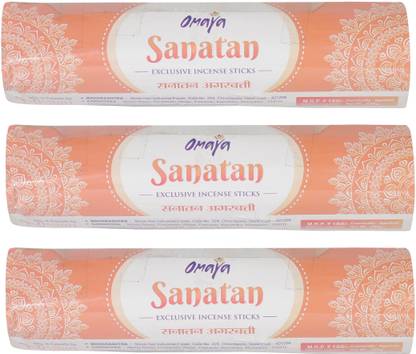 Nivaan Products Sanatan Exclusive Incense Sticks (Set Of 3 Rolls) Sanatan