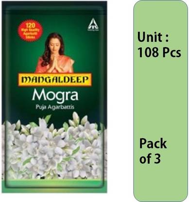 MANGALDEEP Mogra Ziplock Agarbatti Mogra