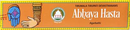 TTD Tirumala Tirupati Devasthnamas Abhaya Hasta Agarbathi Flowers
