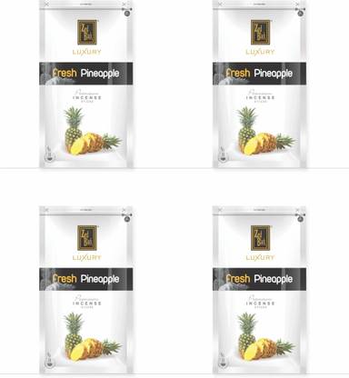 Zed Black Luxury Pineapple Incense Sticks - Pack of 4 - Fragrance Sticks Pineapple