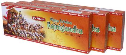 TRIDEV RAJNIGANDHA PACK OF 3 eco RAJNIGANDHA