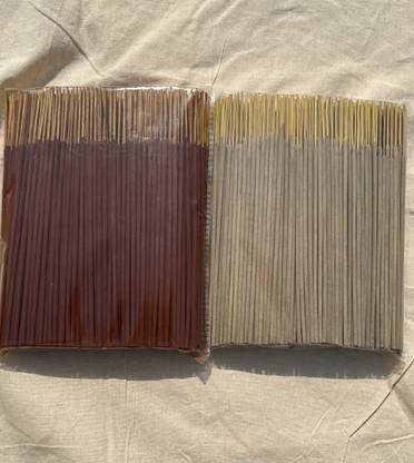 Rajtilak Agarbatti Phoolhar Guggul & Chandan agarattiincensticks combo (2packs of 200grams) chandan