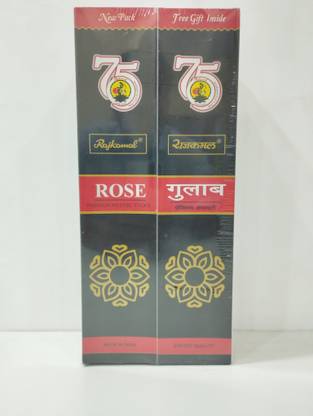 Rajkamal Rose Premium Incense Sticks | Quality Agarbatti