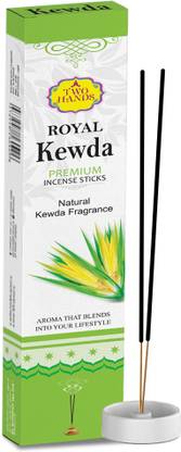 GT Two Hands Royal ECO Kewda Fragrance Agarbatti |Special Long Lasting Incense Kewda