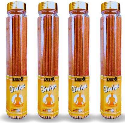 deepx Divine Agarbatti | Divine Premium Incense Sticks | Pack of 4 Divine