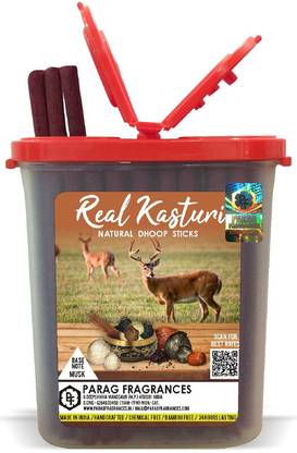 Parag Fragrances Real Kasturi Dhoop sticks 100gm Kasturi