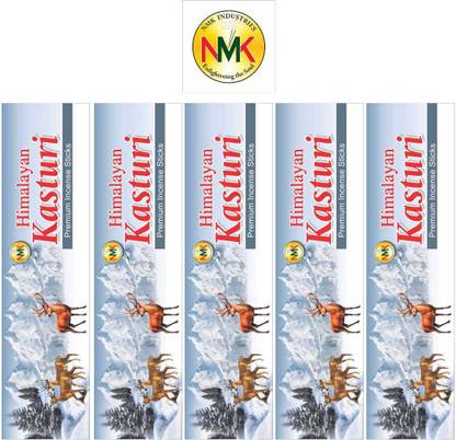 NMK Industries Himalayan Kasturi Incense sticks Agarbathi sticks for Religious purpose Himalayan kasturi