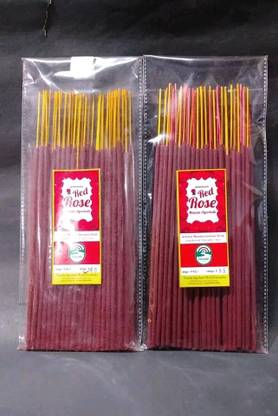 Agarbatti Industries Premium Quality Masala Agarbatti Red Rose