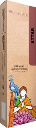 AROMASUTRA AROMAATTAR INCENSE STICK/ AGARBATTI: 80 GRAM PACK soothing fragrance