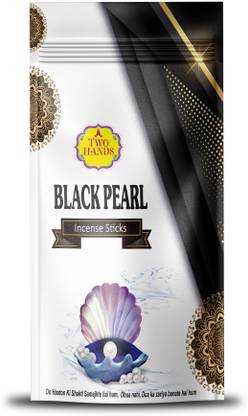 GT Two Hands Royal Zipper Black Pearl Fragrance Agarbatti| Special Long Lasting Natural