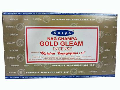 Satya Gold Gleam Incense Stick, Masala agarbatti, Long Lasting Fragrance