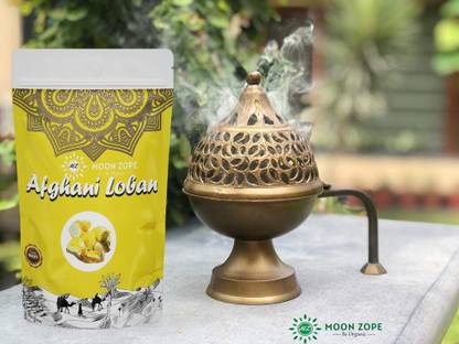 MOON ZOPE Loban, Pack of 250 gm, Premium Quality, Negativity Remover, Natural Yellow Loban