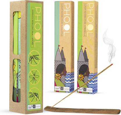 Phool Mosquito Repellant Sticks Eucalyptus & Citronella