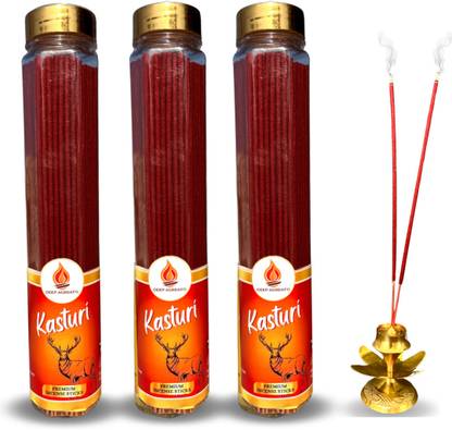 Deep Enterprises Kasturi Incense Sticks | Indian Kasturi Agarbatti | kasturi chandan agarbatti | kasturi premium agarbatti incense sticks