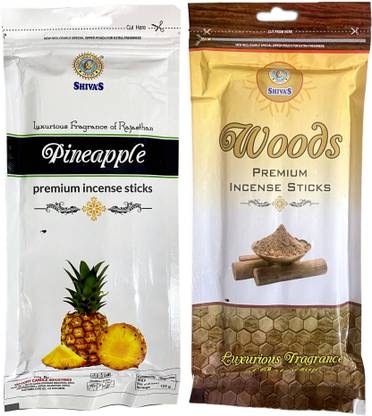 SHIVA WOODS_PINAPPLE_STICKS_125GM PINEAPPLE, WOODS