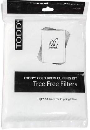 Toddy Cold Brew Cupping Kit Tree Free Filter Pack of 50 Indian Coffee Filter
