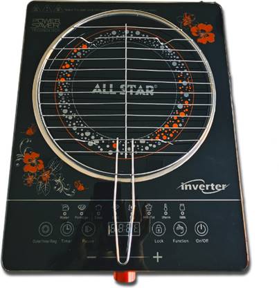 All Star 2200 W Induction Cooktop Touch Panel