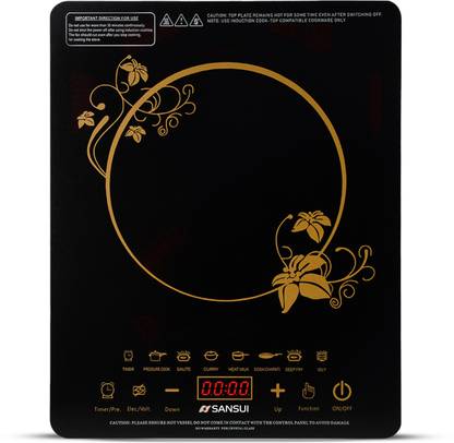 Sansui 2200 W Induction Cooktop Touch Panel