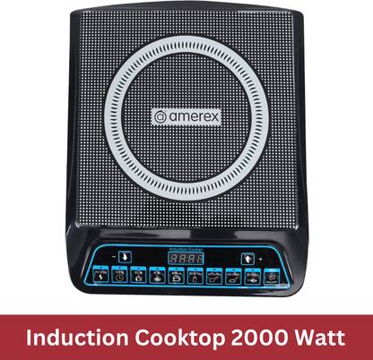 Amerex 2000 W Induction Cooktop Push Button