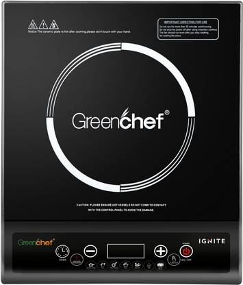 Greenchef 1800 W Induction Cooktop Push Button