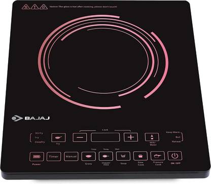 BAJAJ 2000 W Induction Cooktop Touch Panel