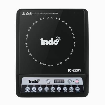 Indo 2000 W Induction Cooktop Push Button