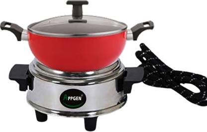 APPGEN Hot Plate ISI ELEMENT 500 Watts Electric Coils Cooking Stove Used all matel Electric Cooking Heater