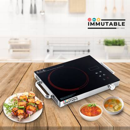 IMMUTABLE 2200 W Induction Cooktop Touch Panel
