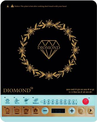 diomond 2000 W Induction Cooktop Push Button
