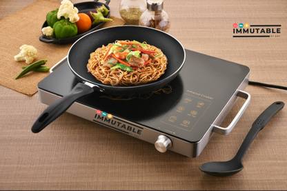 IMMUTABLE 2200 W Induction Cooktop Touch Panel