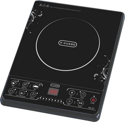 V-Guard 1600 W Induction Cooktop Push Button