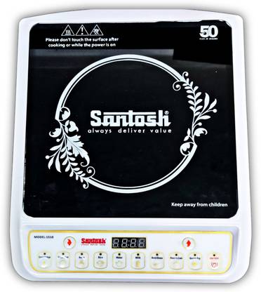 Santosh 2000 W Induction Cooktop Push Button
