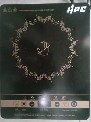 HPC 2000 W Induction Cooktop Touch Panel