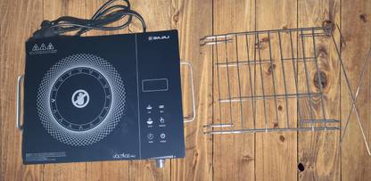 BAJAJ 2200 W Radiant Cooktop Jog Dial, Touch Panel
