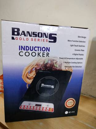 Bansons 2000 W Induction Cooktop Touch Panel