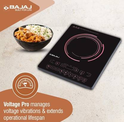 BAJAJ 2000 W Induction Cooktop Touch Panel