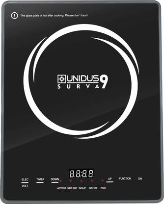 UNIDUS 2000 W Induction Cooktop Touch Panel
