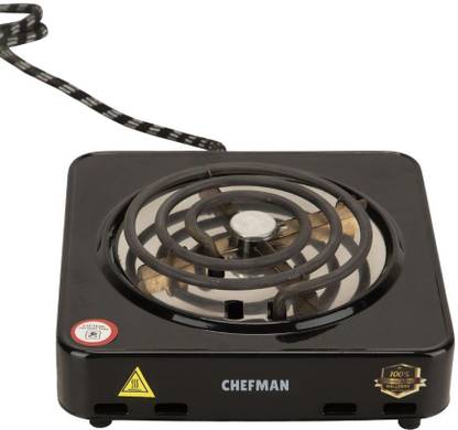 Chefman 1000 W Radiant Cooktop Jog Dial